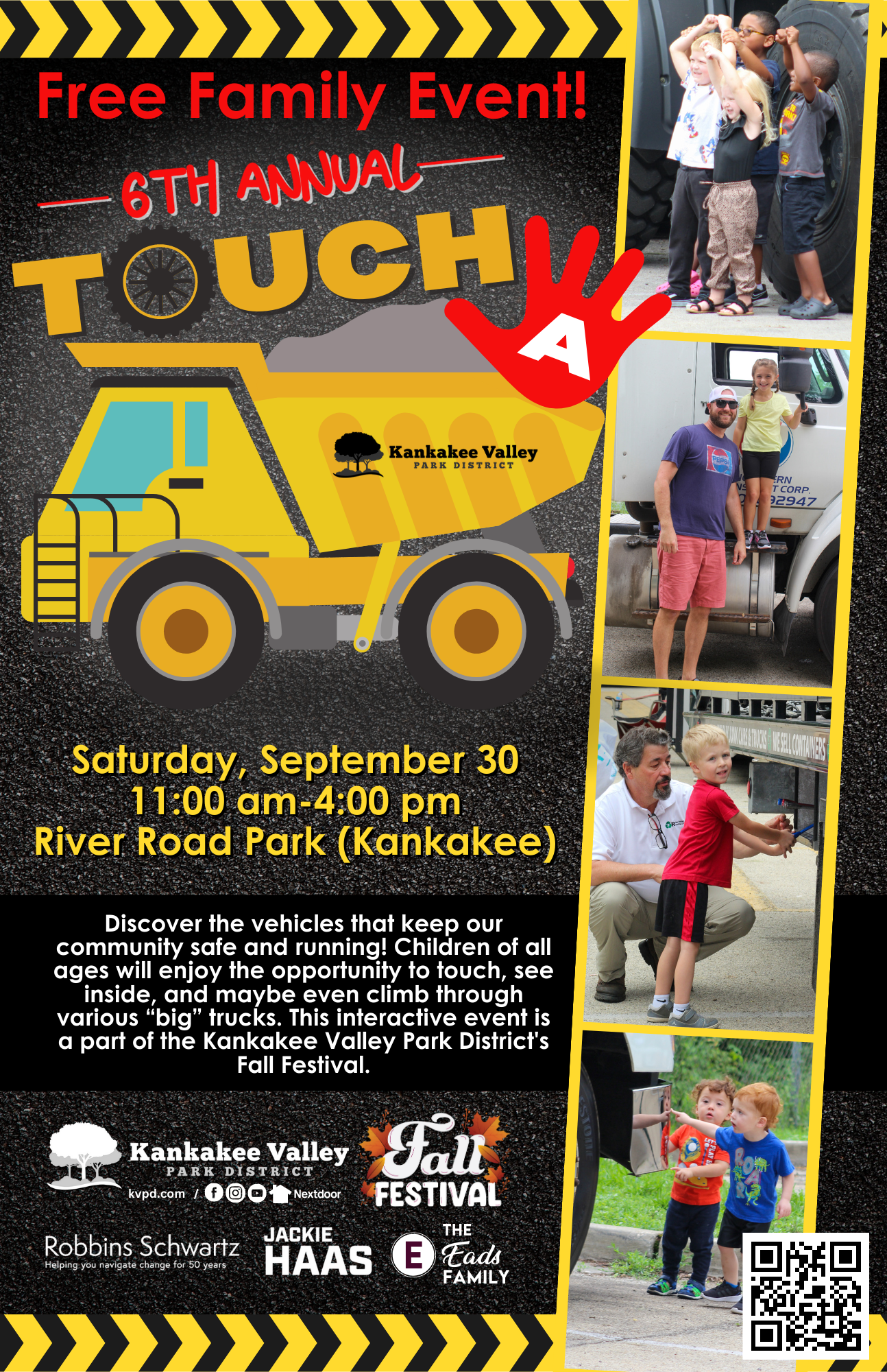 Kankakee Valley Park District's 6th Annual Touch-A-Truck